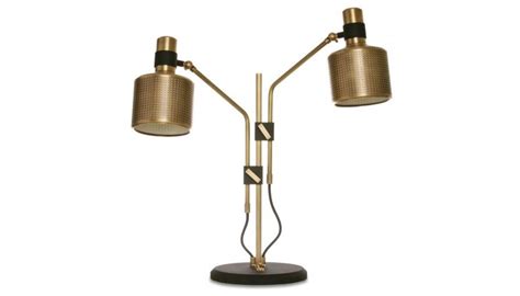 riddle table lamp double brass matte black luxury table lamps brass table lamps desk lamp