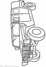 Coloring Pages Army Truck Popular sketch template