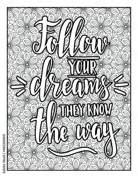 inspirational quotes coloring pages  adults good vibes coloring