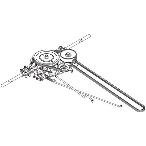 troy bilt bronco transmission belt diagram