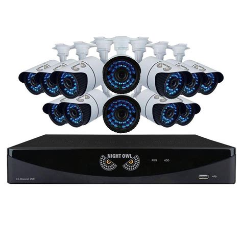 night owl  channel video security system    resolution  tvl bullet cameras