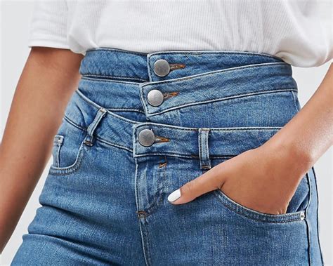 asos s triple waistband jean proves the weird jean trend isn t dead
