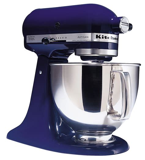 kitchenaid ksmpsb artisan series  quart stand mixer cobalt blue