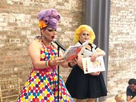Drag Queens Host Pride Storytime 2145 Gay Lesbian Bi