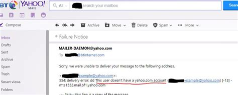 How To Stop Mailer Daemon Yahoo Mailcro