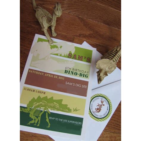 dinosaur birthday printables  invitation design blog