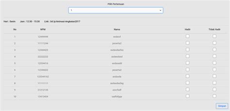 jquery how to show table content based on selected dropdown menu in