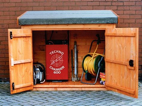 tool  log storage sheds garden storage box pennine
