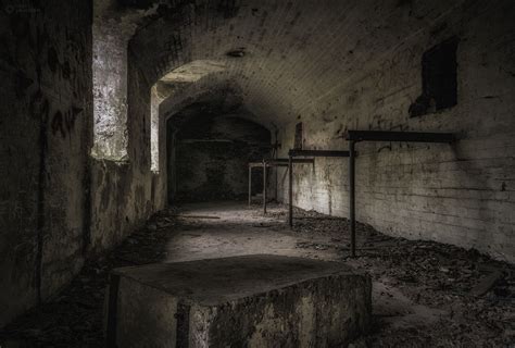 Munitions Storage Facility At A Derelict Coastal Defence Site