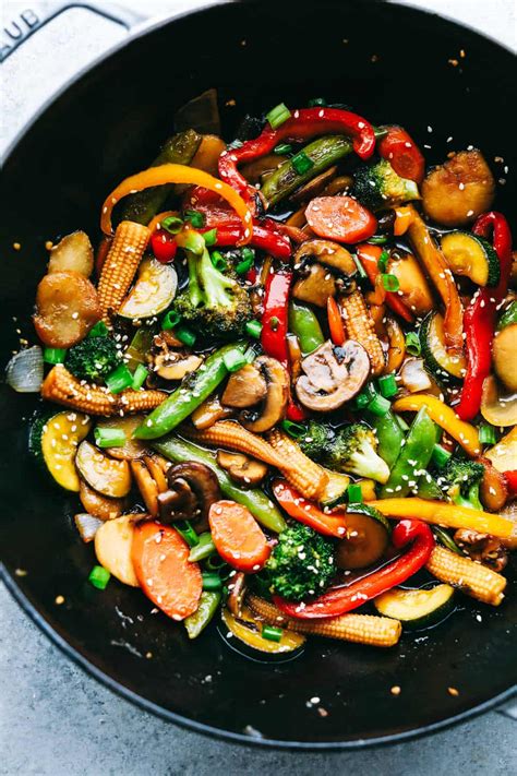 easiest vegetable stir fry  recipe critic