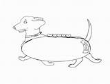 Weiner sketch template