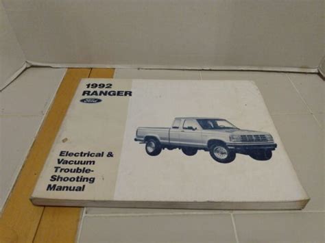 ford ranger wiring diagrams electrical service manual evtm ebay