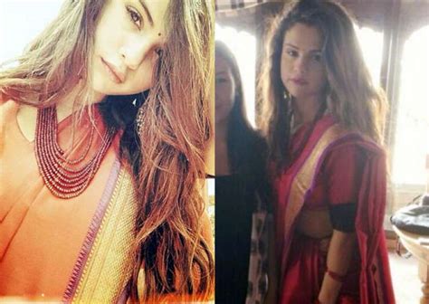 Selena Gomez Goes Desi Dons A Saree During Nepal Visit See Pics
