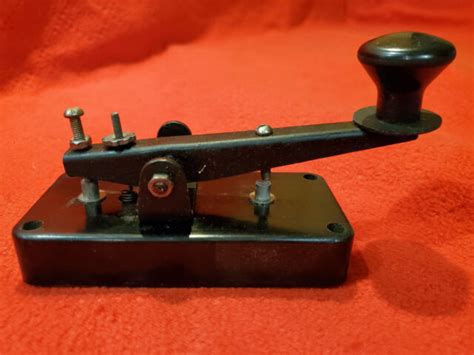 Vintage Telegraph Key Soviet Military Morse Code Ussr Ebay