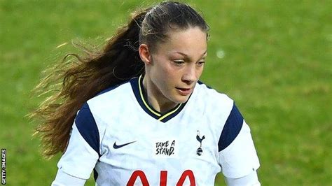 Angela Addison Tottenham Hotspur Forward Signs New Contract Bbc Sport