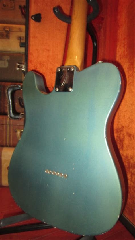 1967 fender telecaster ice blue metallic guitars electric solid body