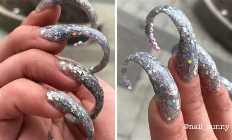 this nail artist has come up with some bizarre ideas like