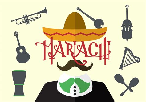 vector illustration  mariachi   vector art stock graphics images