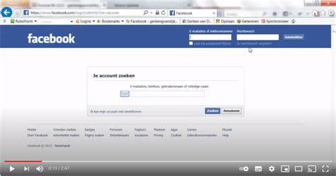 facebook wachtwoord vergeten  bekijk nu deze video webredactie blog gerben  van dijk
