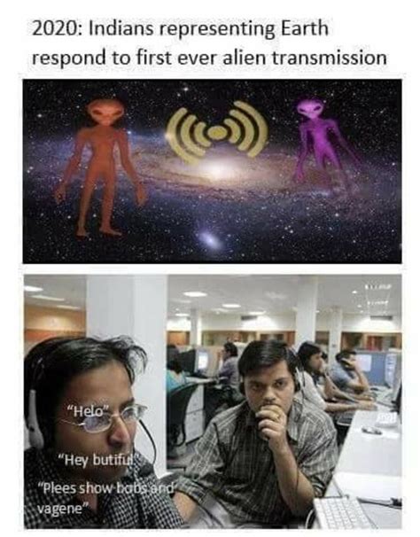 2020 indians representing earth respond to first even alien transmission bobs and vegana