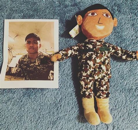 stuffed daddy soldier doll custom military dolls