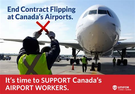 Stop Contract Flipping At Canada’s Airports Unifor National