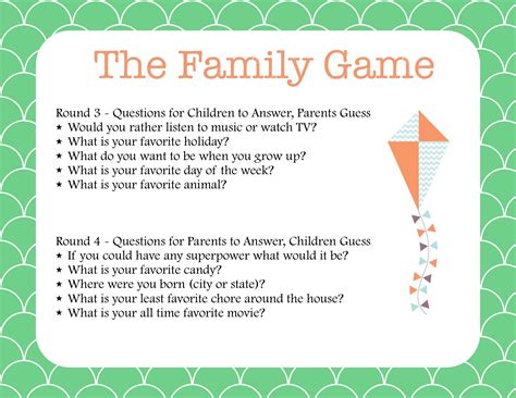 family fun  newlywed game  families mom   family