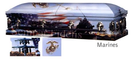 aaa  marine corp art casket casket  press