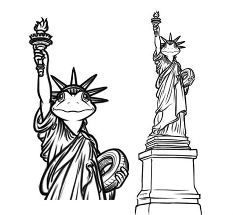 free statue of liberty cartoon drawing download free clip art free clip art on clipart library