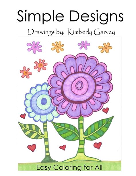 simple coloring pages  adults  dementia