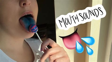 Asmr Lollipop Eating Sounds Mouth Sounds Youtube