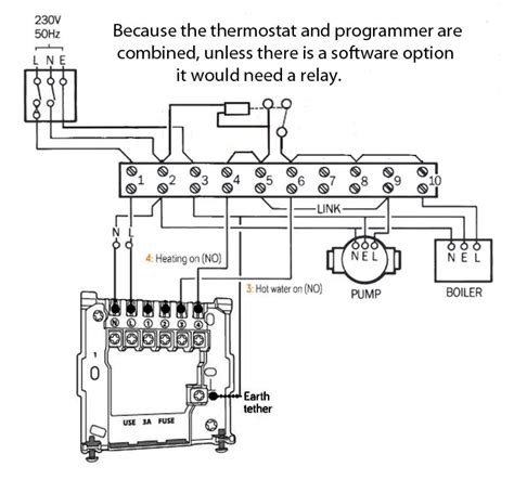 wiring diagram  hive heating control wiring draw