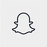 Snapchat Snap Icon Chat Logo Vector Snapcat Logos Graphic Icons Simgesi Bir Ilgi Anda Ek Transparent Library Pluspng Pixabay Application sketch template