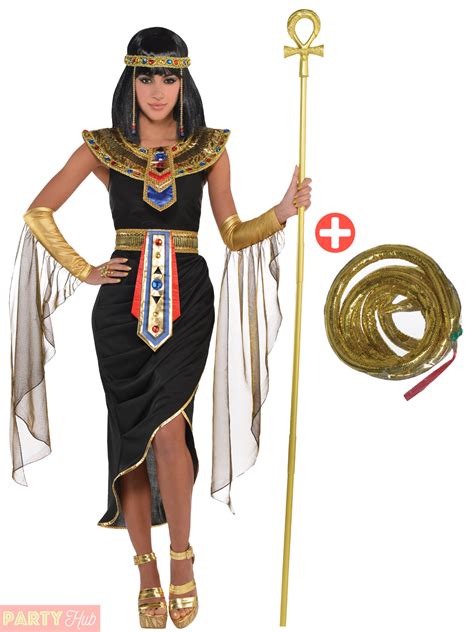 adult cleopatra costume accessories egyptian queen goddess fancy dress ladies ebay