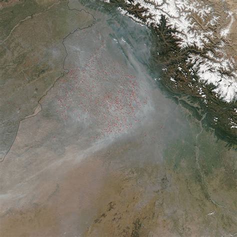 see indian pollution from space india real time wsj