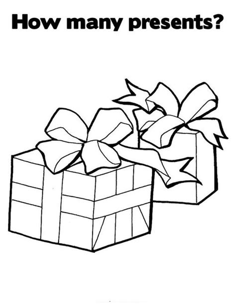 christmas presents coloring pages  children disney coloring