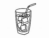 Colorear Refrigerante Spilling Copo Refresco Desenho Cdn5 Clipartmag Acolore Vetro Bebidas sketch template