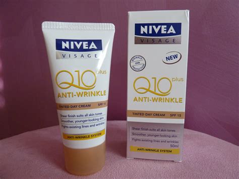 australian beauty review nivea   anti wrinkle tinted day cream review
