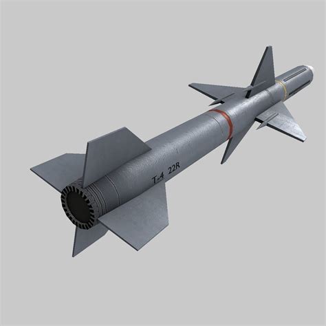 missile 3d model obj 3ds fbx lwo lw lws hrc xsi blend