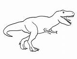 Rex Drawing Dinosaur Easy Sketch Cartoon Head Coloring Drawings Step Dinosaurs Dino Kids Pages Tyrannosaurus Sketches Samanthasbell Cute Animal Realistic sketch template