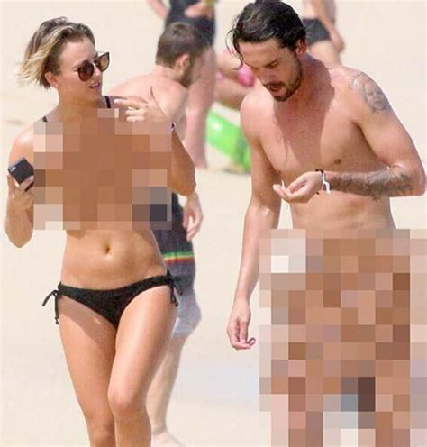 kaley cuoco naked beach pic icloud nude celeb photo leak scandal daily star