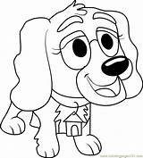 Pound Puppies Coloring Ginger Pages Coloringpages101 sketch template