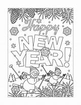 Coloring January Pages Year Printable Kids Happy Fun Printables 30seconds Welcome Sheets Adults Help Mom Family Snow Man Goals Print sketch template