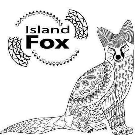 mandala fox print  drawing mandala coloring pages fox coloring