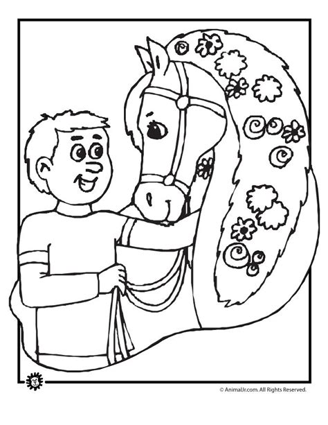 images  kentucky derby coloring pages  pinterest horse