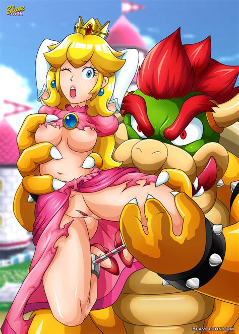 rule 34 bbmbbf blush bondage bowser bowser and peach breasts female human long hair male