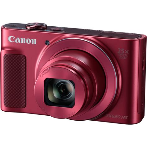 canon powershot sx hs digital camera red  bh photo