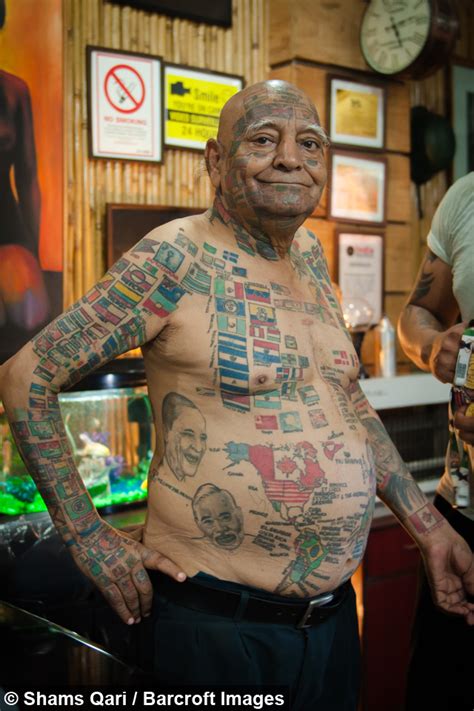 old people with tattoos wrinkly