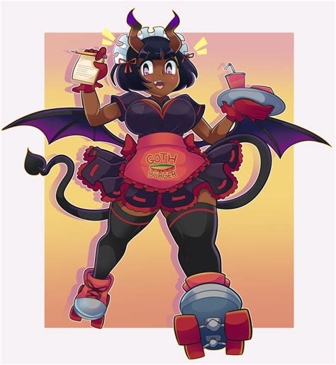 oni girl commission by onigiripunch on deviantart