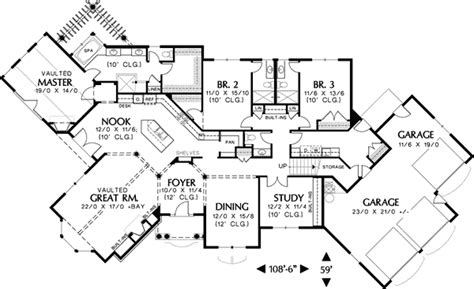 plan  estate sized home plan house plans squares  floor plans